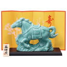 薬師窯 青祥招福午（駿馬）〈No.35〉