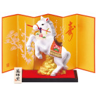 薬師窯 錦彩招福午（天翔・破魔矢付）〈No.81〉