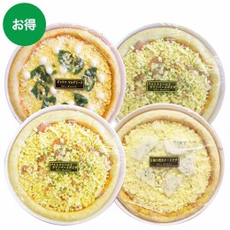 イタリア食堂 ピザ プティギャルソン ピザ4枚セット