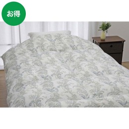 ロマンス小杉 羽毛掛けふとん〈グレー〉