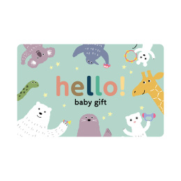 hello！baby gift くま カード