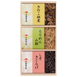 小倉屋山本 ちりめん山椒 佃煮詰合せ〈SG-15〉