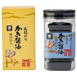 広島海苔 特選かき醤油味付のり〈HF5H〉
