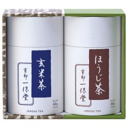 一保堂茶舖 ほうじ茶・玄米茶詰合せ