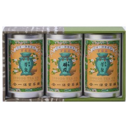 一保堂茶舖 玉露「麟鳳」・煎茶「芳泉」2本詰合せ