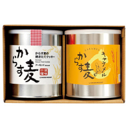 バッケンモーツアルト からす麦の焼きたてクッキー詰合せ（2缶入り）