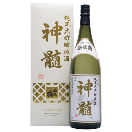 西條鶴醸造 純米大吟醸原酒「神髄」1.8l