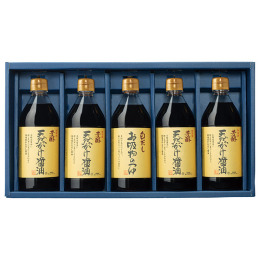 川中醤油 かけ醤油・白だしお吸い物のつゆ詰合せ〈KS-30G〉