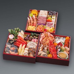 【境港 磯の味処 さかな工房】海鮮おせち三段