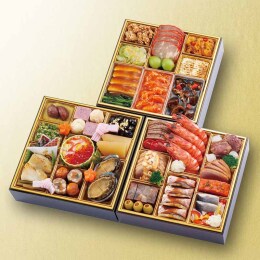 【祇園さゝ木／ラ・ロシェル／4000 Chinese Restaurant（ヨンセン チャイニーズ レストラン）】和洋中三段重