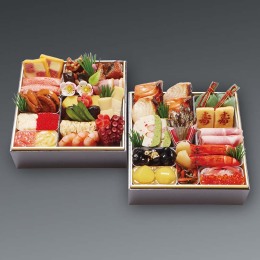 【京都・わらびの里】冷凍おせち和洋二段