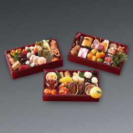 【京都・ぎをん や満文 青木庵】冷凍 和風三段