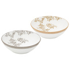 【ウェッジウッド】ヴェラ・ウォン ヴェラ レース プラチナ・ゴールド マルチソーサーペア