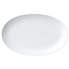 【ロイヤルコペンハーゲン】ホワイトフルーテッド オーバルディッシュ