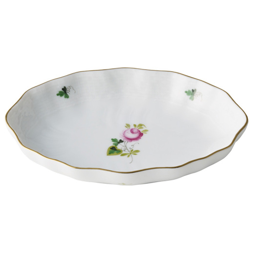 ヘレンド】ウィーンの薔薇・シンプル スイートディッシュ - 福屋