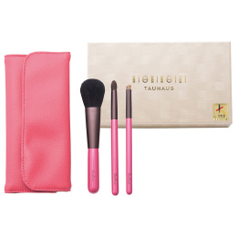 熊野筆 タウハウス チェリー3本＆ケースセット