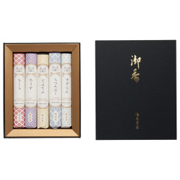 日本香堂】瑞雲 桐箱短寸5入 - 福屋オンラインストア