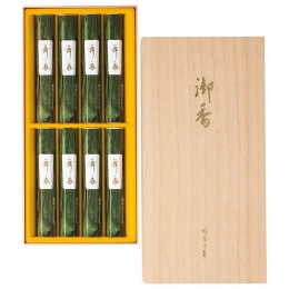 日本香堂】瑞雲 桐箱短寸5入 - 福屋オンラインストア