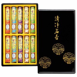 日本香堂】瑞雲 桐箱短寸5入 - 福屋オンラインストア