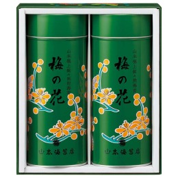 山本海苔店 梅の花 海苔詰合せ（緑缶）〈UP5AG〉