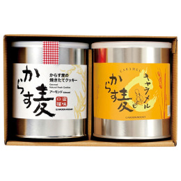 バッケンモーツアルト からす麦の焼きたてクッキー詰合せ（2缶入り）