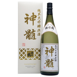 西條鶴醸造 純米大吟醸原酒「神髄」1.8l