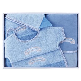 BEAMS DESIGN ベビーバイカラー ギフトセット ブルー