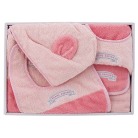 BEAMS DESIGN ベビーバイカラー ギフトセット ピンク