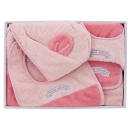 BEAMS DESIGN ベビーバイカラー ギフトセット ピンク