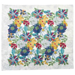 リバティプリント風呂敷 アンジェリカ・ガーラ ネイビー