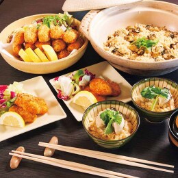 かなわ かき飯とかきフライ