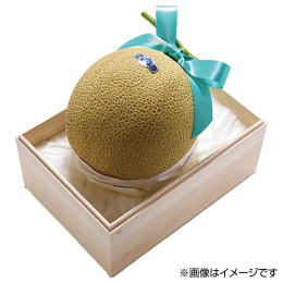 静岡産 クラウン印マスクメロン 約1.2kg