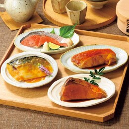 鳥取 山陰大松 氷温熟成 煮魚焼き魚ギフトセット8切〈NYG-8〉