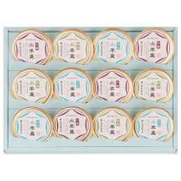 文明堂総本店 水ようかん12個入〈BM12〉