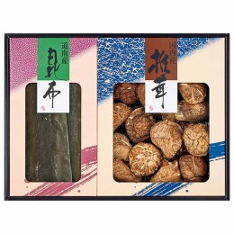 国内産どんこ椎茸・昆布詰合せ〈SK50〉