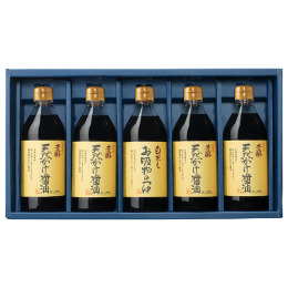 川中醤油 かけ醤油・白だしお吸い物のつゆ詰合せ〈KS-30G〉