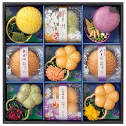 京洛 辻が花 京のお茶漬とお吸物 夏の彩り最中詰合せ〈CT30B〉