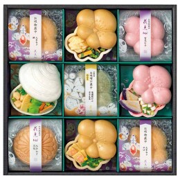 京洛 辻が花 京野菜のお吸物最中詰合せ〈CB30〉