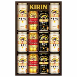 キリン 一番搾り3種飲みくらべセット プレミアム・黒ビール入り〈K-IPF3〉
