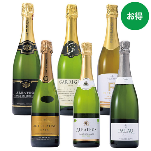 スパークリング6本セット〈V-FUKU93〉