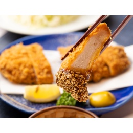 【かごしま黒豚六白亭】六白黒豚×熟成豚とんかつ食べ比べ　４個入り