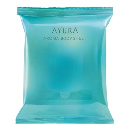 【アユーラ】アロマボディシート　＜ボディ用シート＞１５枚入