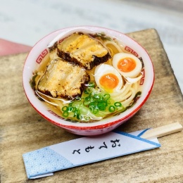 【キンカンの工作室】ミニチュアキット　中華そば