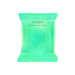 【アユーラ】アロマボディシート　＜ボディ用シート＞１５枚入