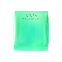 【アユーラ】アロマボディシート（Ｌ）　＜ボディ用シート＞３０枚入