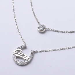 【福屋オリジナル】4℃×広島東洋カープ　コラボレーションネックレス　シルバー2本セットネックレス