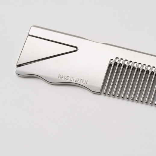 プリュイ pluie ヘアコーム　シルバー プリュイ PLUIE ネイキッドコーム シルバー ロング 袋付き SILKY COMB