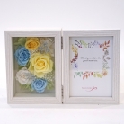 【パレフローラ】プリザーブドフラワーフォトフレーム