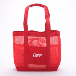 【福屋オリジナル】メッシュトートバック（赤）