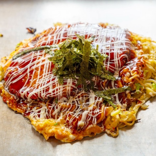 お好み焼きの写真 道頓堀のお好み焼[美津の(みづの)]のこだわり